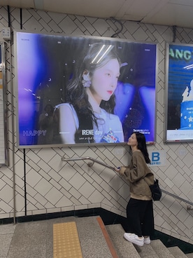 「ADER error（アーダーエラー）のアイテム（シューズ）」を使った、baeさん（レディース・153cm）の秋コーディネート