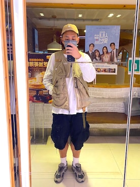 「descendant」｜「アイテム（帽子）」を使った、supdoiさん（メンズ・173cm）の春コーディネート