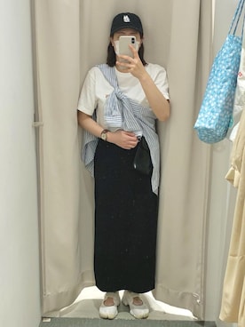 「キャップ女子」｜reipenguinさん（レディース・167cm）の夏コーディネート