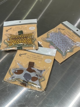 「212 KITCHEN STORE（トゥワントゥキッチンストア）のモモンガ バンド付クールジェル ミケ（キッチンツール、その他）」を使った、えびちゃんさん（レディース）の春コーディネート