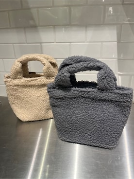 「212 KITCHEN STORE（トゥワントゥキッチンストア）のボアランチバッグ IV（キッチンツール、その他）」を使った、えびちゃんさん（レディース）の冬コーディネート