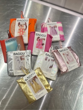 「212 KITCHEN STORE（トゥワントゥキッチンストア）の◆STANDARD BAGGU ユウバリメロン ＜BAGGU バグゥ＞（エコバッグ/サブバッグ、その他）」を使った、えびちゃんさん（レディース）の夏コーディネート