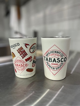 「212 KITCHEN STORE（トゥワントゥキッチンストア）のステンレスタンブラー FOOD ＜TABASCO(R) タバスコ＞（グラス/マグカップ/タンブラー、その他）」を使った、えびちゃんさん（レディース）の春コーディネート