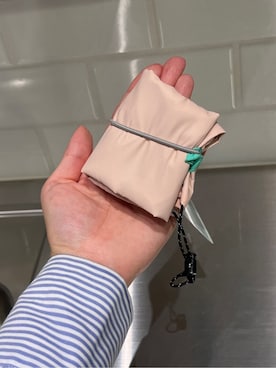 「212 KITCHEN STORE（トゥワントゥキッチンストア）の軽量折りたたみランチ巾着 GR ＜212Kオリジナル ＞（キッチンツール、その他）」を使った、えびちゃんさん（レディース）の春コーディネート