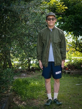 「Danner（ダナー）のアイテム（スニーカー）」を使った、MASH...さん（メンズ・172cm）の秋コーディネート