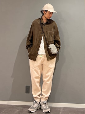 「STILL BY HAND（スティルバイハンド）のアイテム（その他アウター）」を使った、BT4.0さん（メンズ・172cm）の冬コーディネート