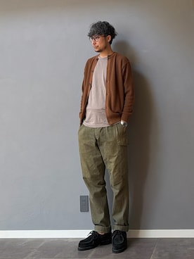 「モカシン」｜BT4.0さん（メンズ・172cm）の春コーディネート