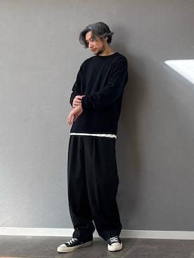 「Steven Alan（スティーブンアラン）のアイテム」を使った、BT4.0さん（メンズ・172cm）の冬コーディネート