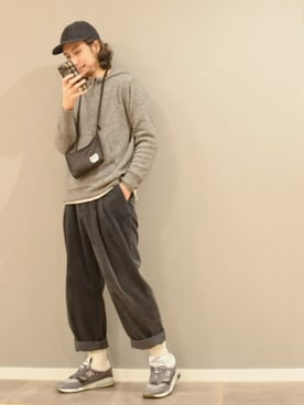 「ﾆｭｰﾊﾞﾗﾝｽ1500」｜BT4.0さん（メンズ・172cm）の冬コーディネート