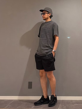 「NEW BALANCE（ニューバランス）の＜New Balance＞ U991KK2/スニーカー（スニーカー、ブラック系）」を使った、BT4.0さん（メンズ・172cm）の夏コーディネート