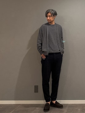 「アイテム（ボディバッグ/ウエストポーチ）」を使った、BT4.0さん（メンズ・172cm）の秋コーディネート