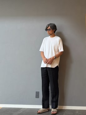 「TOM FORD（トム フォード）のアイテム」を使った、BT4.0さん（メンズ・172cm）の夏コーディネート