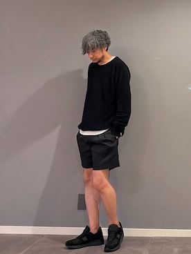 「NEW BALANCE（ニューバランス）の＜New Balance＞ U991KK2/スニーカー（スニーカー、ブラック系）」を使った、BT4.0さん（メンズ・172cm）の夏コーディネート