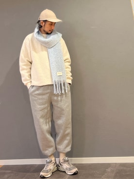 「upperhights（アッパーハイツ）のアイテム」を使った、BT4.0さん（メンズ・172cm）の冬コーディネート