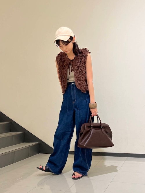 belair★ フェアテックスタンクトップ2枚セット★ネイビー、ベージュ XWFSL02H2 リラックスサポート パッド付き タンクトップ