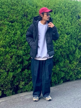 「Starting Over（スターティングオーバー）のアイテム（ダウンジャケット/コート）」を使った、takuya.sさん（メンズ・171cm）の冬コーディネート