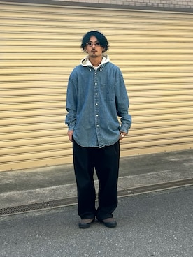 「PRO-Keds（プロケッズ）のアイテム」を使った、takuya.sさん（メンズ・171cm）の春コーディネート