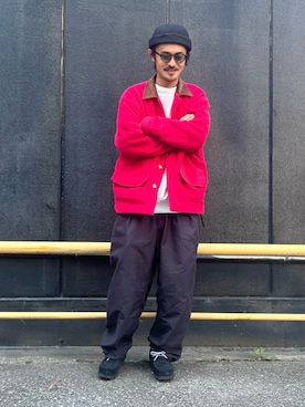 「RELAXFIT（リラックスフィット）のアイテム」を使った、takuya.sさん（メンズ・171cm）の冬コーディネート