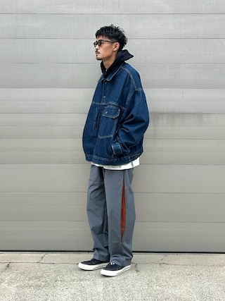 と*】様 LEVI'S STAY LOOSE TYPE1 デニムジャケット Levi's（リーバイス）の「STAY LOOSE TYPE 1 デニムジャケット