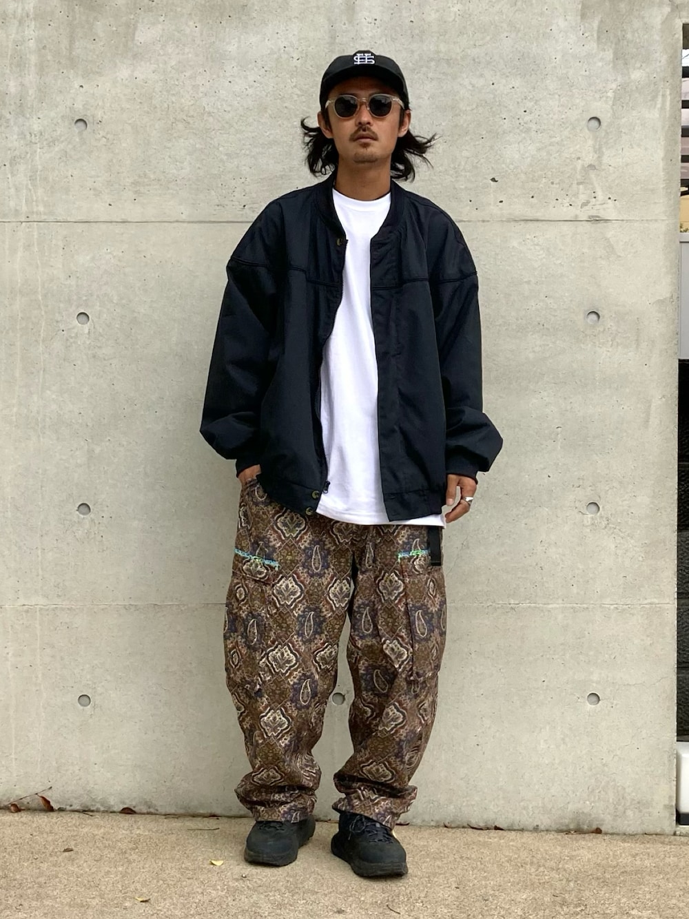 ダービージャケット　カップショルダー　ブラック×ゴールドキムタク　木村拓哉 ダービージャケット カップショルダー ブラック×ゴールド