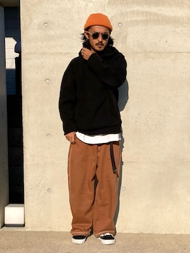 「NewAnce（ニュアンス）のアイテム」を使った、takuya.sさん（メンズ・171cm）の秋コーディネート