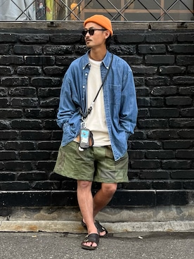 「Confirm（コンファーム）のアイテム」を使った、takuya.sさん（メンズ・171cm）の春コーディネート