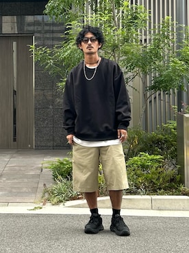 「アイテム（チノパンツ）」を使った、takuya.sさん（メンズ・171cm）の秋コーディネート