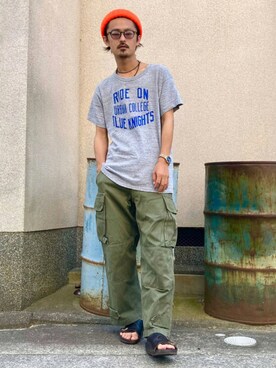 「m47」｜「アイテム（腕時計）」を使った、takuya.sさん（メンズ・171cm）の夏コーディネート