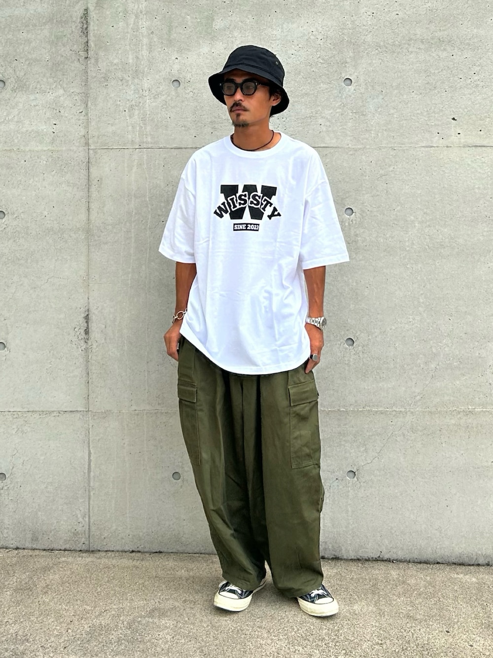 takuya.sさんの「wissty-ボーイ＆ガール・ロゴ-SSTEE（wissty）」を使ったコーディネートの1枚目の写真