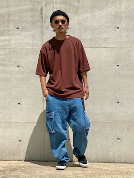 「BEAMS SURF SK8（ビームスサーフアンドスケート）のアイテム」を使った、takuya.sさん（メンズ・171cm）の春コーディネート