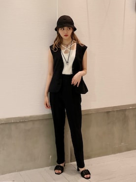 「Sheba（シーバ）のアイテム」を使った、rio  shimizuさん（レディース・164cm）の夏コーディネート