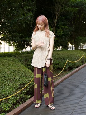 rio shimizuさん(レディース・164cm)の夏コーディネート