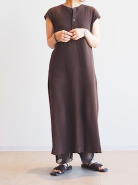 「アイテム（レギンス/スパッツ）」を使った、ぽんずさん（レディース・160cm）の夏コーディネート