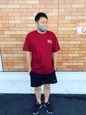 「NUMERALS（ヌメラルズ）のアイテム（パンツ）」を使った、sakuさん（メンズ・176cm）の秋コーディネート