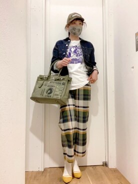 「でにむ」｜「アイテム（雑貨/ホビー）」を使った、happachinさん（レディース・164cm）の夏コーディネート