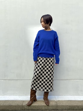 「オリエンタルトラフィック」｜yumiさん（レディース・155cm）の冬コーディネート