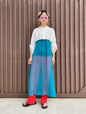 yumiさん（レディース・155cm）の夏コーディネート