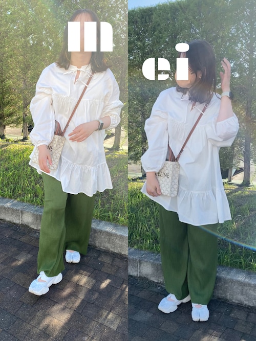 セール】リブワイドパンツ/カットオフ可能（その他パンツ