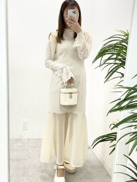 Rino / 骨格ストレートさん(レディース・155cm)の冬コーディネート