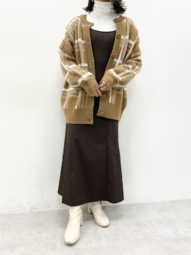 Rino / 骨格ストレートさん（レディース・155cm）の秋コーディネート