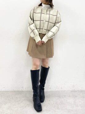 Rino / 骨格ストレートさん(レディース・155cm)の冬コーディネート