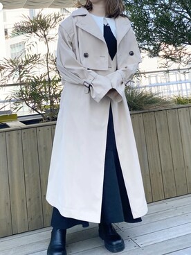 「ZOZOでしか買えない」｜Rino / 骨格ストレートさん（レディース・155cm）の冬コーディネート
