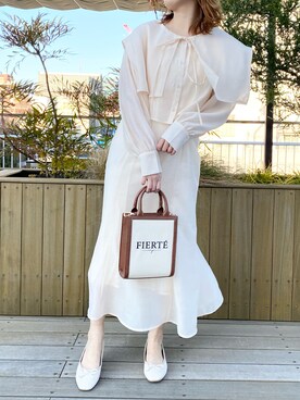 Rino / 骨格ストレートさん（レディース・155cm）の冬コーディネート