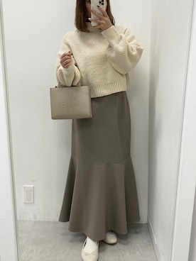 Rino / 骨格ストレートさん（レディース・155cm）の秋コーディネート