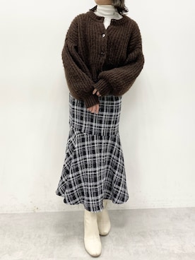 Rino / 骨格ストレートさん（レディース・155cm）の秋コーディネート