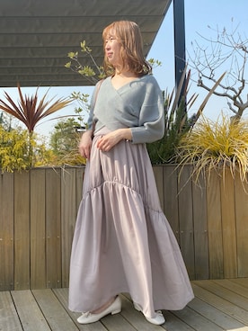 「カシュクール」｜「アイテム（アンサンブル）」を使った、Rino / 骨格ストレートさん（レディース・155cm）の春コーディネート