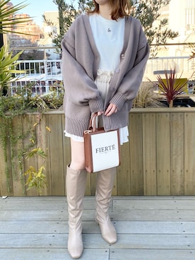 Rino / 骨格ストレートさん(レディース・155cm)の冬コーディネート