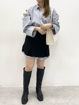 Rino / 骨格ストレートさん(レディース・155cm)の冬コーディネート