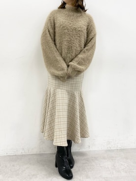 Rino / 骨格ストレートさん(レディース・155cm)の冬コーディネート