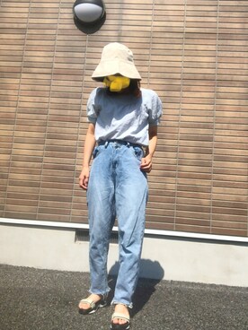 「お散歩」｜nicoさん（レディース・155cm）の夏コーディネート